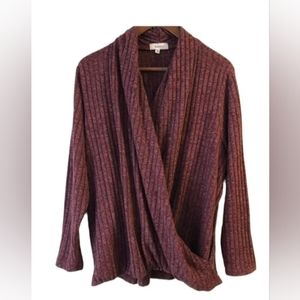 Soleillee V-neck Wrap Sweater